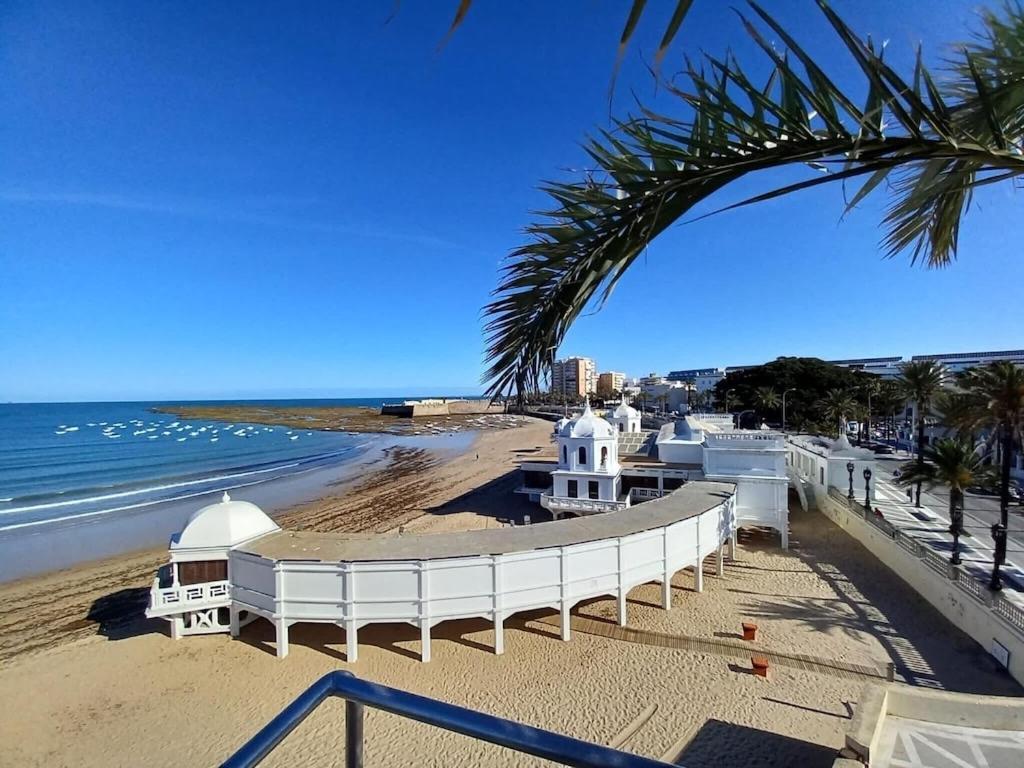 Apartamento Centrico En Casa Tipica Gaditana Cádiz Eksteriør bilde